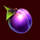 fiery sevens prune symbol icon