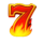 fiery sevens respin 7 symbol icon