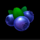 fiery slots blueberries symbol icon