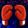 fight night gloves symbol icon