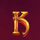 fire blaze blue wizard powerplay jackpot k symbol icon