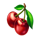 fire crown cherry symbol icon