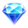fire crown diamond symbol icon