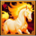 fire derby white horse symbol icon