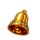 fire diamond bell symbol icon