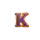 fire diamond k symbol icon
