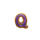 fire diamond q symbol icon
