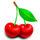 fire fruits fusion symbol 8 icon