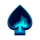 fire gnomes spade symbol icon
