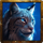 fire lion 2 cat symbol icon