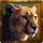 fire lion 2 lion symbol icon