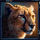 fire lion symbol 2 icon