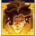 fire tale golden villain symbol icon