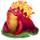 fire toad 2 frog 1 symbol icon