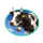fire twister cow symbol icon