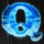 fire vs ice q symbol icon