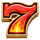 fire wilds 7 symbol icon