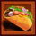 fireball inferno taco symbol icon