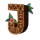 fireball inferno tiki j symbol icon