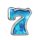 firedream 7s hold and win 7 blue symbol icon