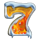 firedream xmas hold and win orange seven symbol icon