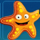 fish and chips starfish symbol icon