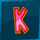fishin for wins megaways k symbol icon