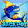 fishing season jackpot symbol icon