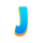 fishing splash j symbol icon