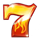 five star 7 symbol icon