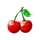 five star cherry symbol icon