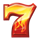 five star power reels 7 symbol icon
