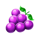five star power reels grape symbol icon
