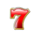 five times wins 7 symbol icon
