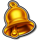 fizzling 40 hot bell symbol icon