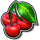 fizzling 40 hot cherry symbol icon