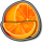 fizzling 40 hot orange symbol icon