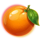 flame fruits frenzy hold and win orange symbol icon