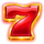 flame fruits frenzy hold and win seven symbol icon