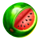 flame fruits frenzy watermelon symbol icon