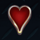 flame heart symbol icon