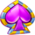 flame of ra spade symbol icon