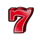 flaming hot 6 reels 7 symbol icon