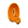 flaming peppers hold and spin q symbol icon
