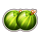 flaming wild 27 watermelons symbol icon