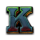 flight of fire k symbol icon