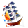 floating dragon megaways hold and spin boat symbol icon