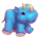 fluffy favourites clawmania blue rhino symbol icon