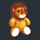 fluffy favourites lion symbol icon