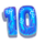 fluffy fishin number 10 symbol icon